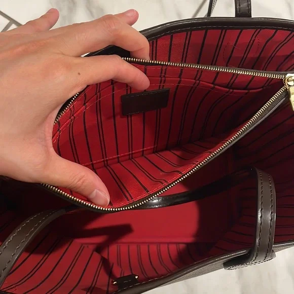 LOUIS VUITTON Neverfull MM in Damier ebene - Picture 7 of 13